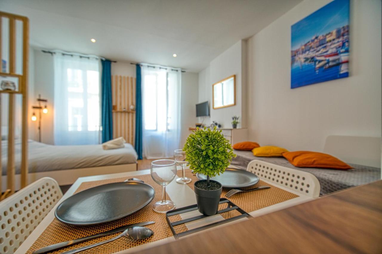 Apartment In The Heart Of Marseille Vieux Port ภายนอก รูปภาพ