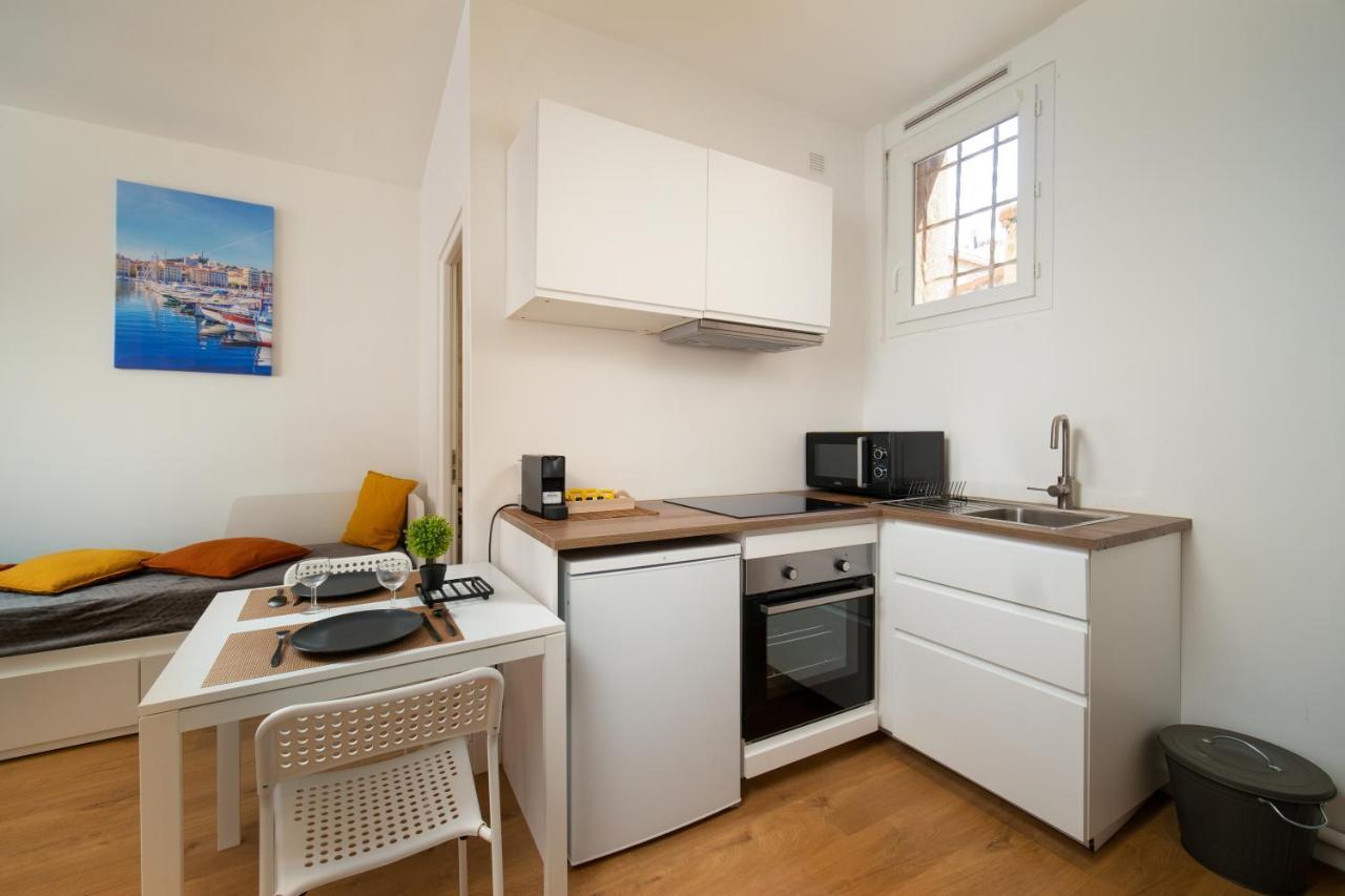 Apartment In The Heart Of Marseille Vieux Port ภายนอก รูปภาพ
