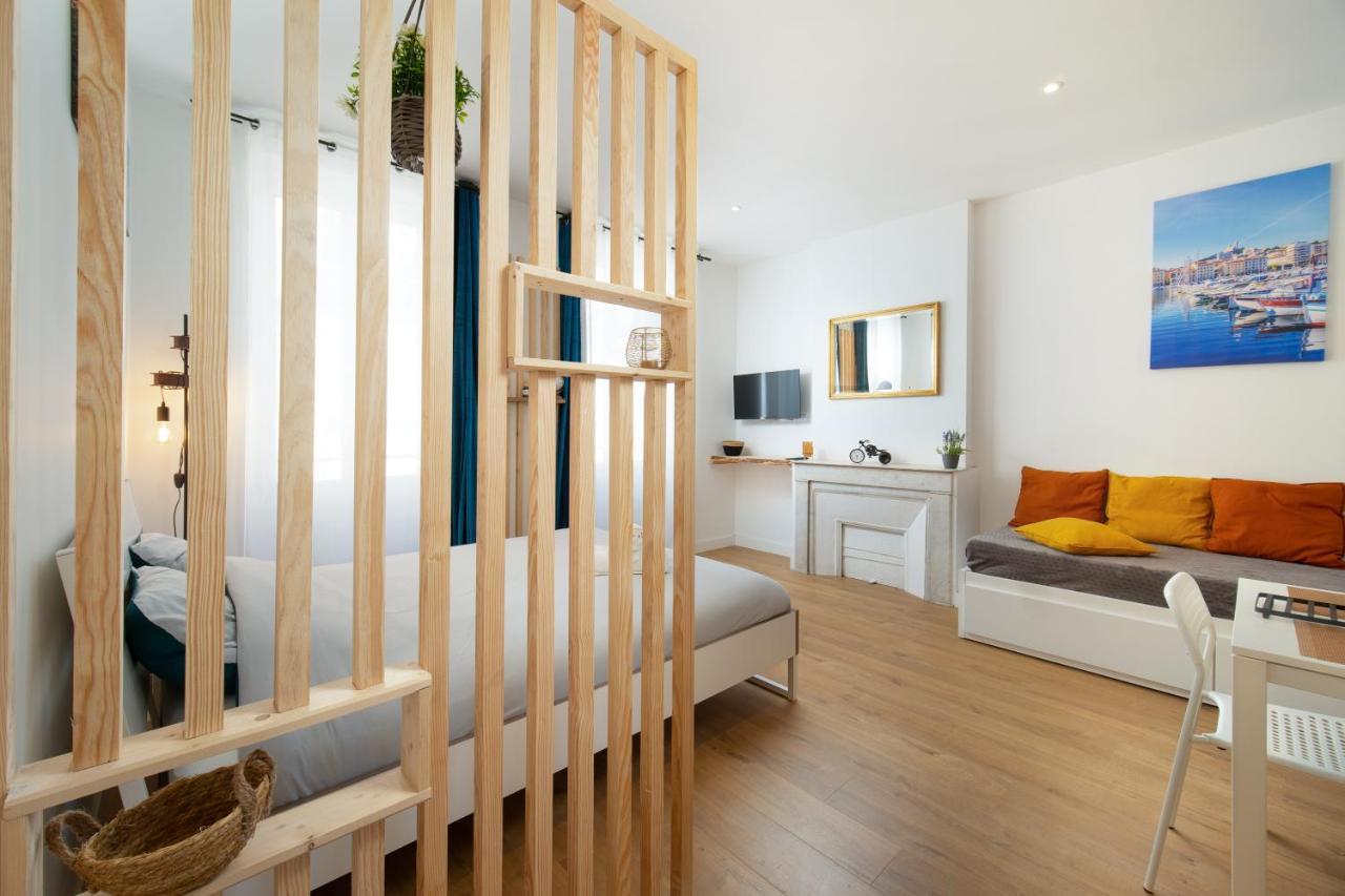 Apartment In The Heart Of Marseille Vieux Port ภายนอก รูปภาพ